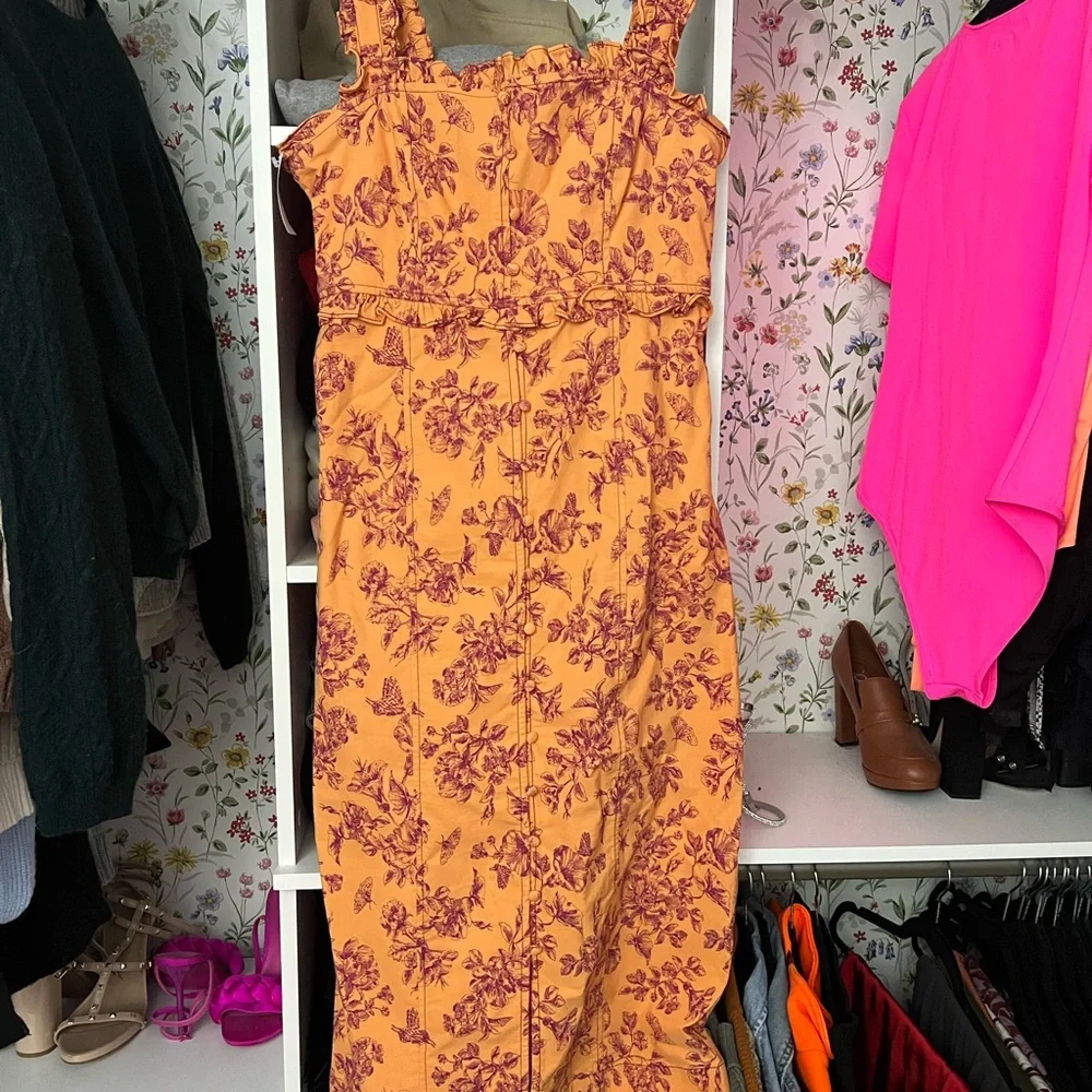 Anthropologie Floral Dres NWT - Picture 3 of 5